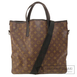 Louis Vuitton Macassar Brown Kitan Monogram Tote Bag Canvas